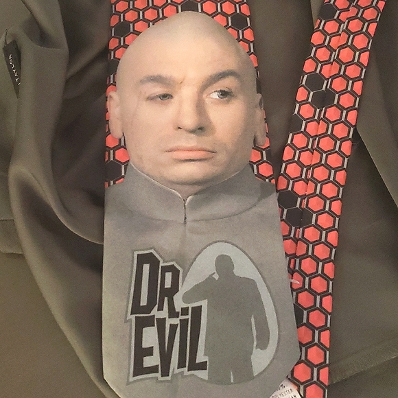 AUSTIN POWERS DR. EVIL TIE MIKE MYERS - Picture 2 of 5